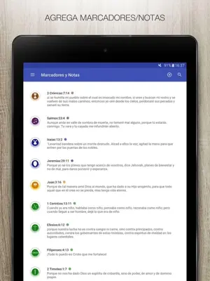Biblia en Español Moderno android App screenshot 1