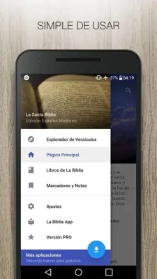 Biblia en Español Moderno android App screenshot 8